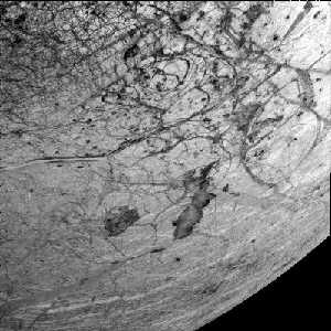 Thera and Thrace Macula on Europa:Feb 20, 1997