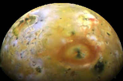 Io's Giant Volcano Pele:December 5, 1996